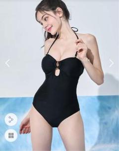 【Vikini Vender】クレマンスリボンアレンジワンピース水着 IV Vikini Vender】クレマンスリボンアレンジワンピース水着 IV