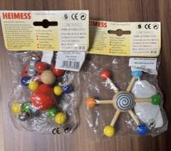 HEIMESS★ハイメスのおもちゃ２点★こま、ネズミ★新品★ドイツ製