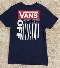 VANS OFF THE WALL Tシャツ　sサイズ ネイビー　バンズのサムネイル
