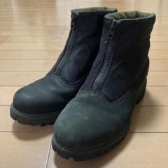 Timberland × Woolrich ジップアップブーツ 8W 黒 Timberland × Woolrich ジップアップブーツ 8W 黒 - メルカリ