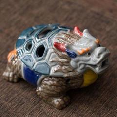 銅製 竜亀香炉 茶卓 置物 香道具 装飾品 工芸品 美術品 彩陶竜亀盤香炉 神獣薫香炉 茶道香道具 工芸装飾置物 - メルカリ