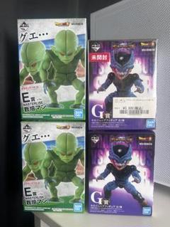 ドラゴンボール 一番くじ　セルジュニア　栽培マン ドラゴンボール 一番くじ 栽培マン&セルジュニア フィギュア 2体