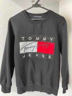 TOMMY HILFIGER ブラック スウェット M