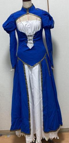 Fate stay nightセイバーアルトリアコスプレ衣装セット中古品