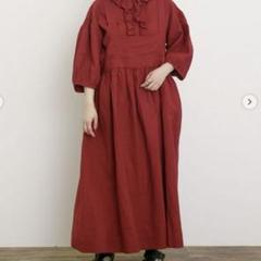 サマンサモスモス　CrossxLinen クロスリネン　ジャンスカ