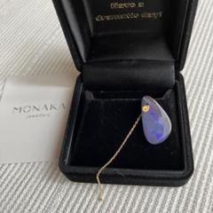 MONAKA jewellery フラットピアス　ボルダーオパール　片耳 MONAKA jewellery ボルダーオパール ピアス 片耳 - メルカリ
