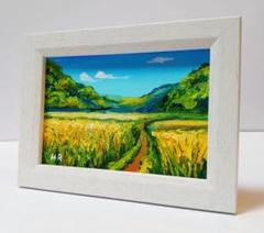 油絵 絵画 【田舎の田んぼ】 油絵 絵画 【田舎の田んぼ】 | HIROSHI1990