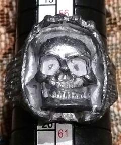VINTAGE MEXICAN SKULL RING メキシカンスカル 指輪 大