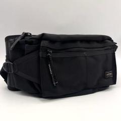 美品】PORTER HEAT ウエストバッグ L ブラック マグライト付属