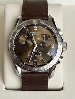 【希少】Victorinox Swiss Army ブラウンクロノグラフ