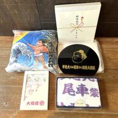 琴恵光 尾車襲名 記念品