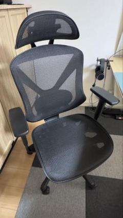 Nitori メッシュ ブラック ゲーミングチェアー直接取引のみ