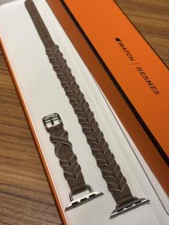 正規品】Apple Watch Hermès ベージュ・ド・ワイマール/白
