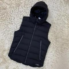 tk✴︎【TATRAS】 タトラス　ブラック フード付きダウンベスト 楽天市場】タトラス ダウンベスト（メンズファッション）の通販