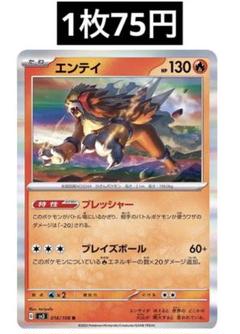 【同梱専用品】エンテイ　1枚75円のサムネイル