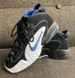 NIKE ナイキ エアマックスペニー1 黒青白　24cm NIKE ナイキ エアマックスペニー1 黒青白 24cm - メルカリ