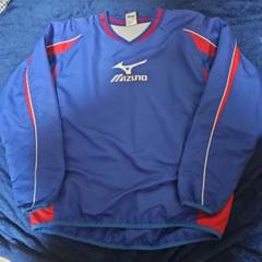 【ヴィンテージ】Mizuno 長袖ウォームアップウェア Mサイズ 青