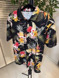 NEWERA ニューエラボタニカル ポロシャツXLサイズアロハ花柄