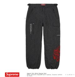 Supreme ワークパンツ 17AW 赤チェック サイズ32 美品