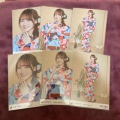 乃木坂46 生写真 浴衣　2025 田村真佑　５種　コンプ 乃木坂46 生写真 浴衣 2025 田村真佑 5種 コンプ - メルカリ