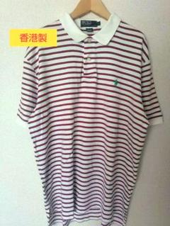 Polo by Ralph Laurenラルフローレン半袖香港製L90sロゴ刺繍