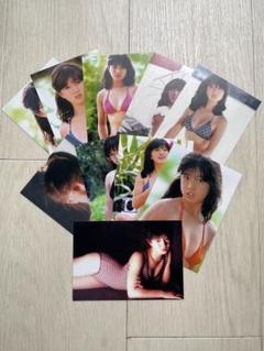 中森明菜 水着生写真ランダム5枚セット当時物 レア美品②