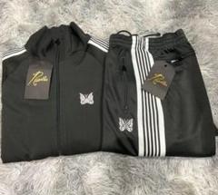 激レア】yzerr着用needles セットアップグレーグリーン