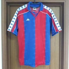 [新品・タグ付き] 96/97 バルセロナ　Kappa 復刻モデル　アウェーユニ 新品・タグ付き] 96/97 バルセロナ Kappa 復刻モデル アウェー