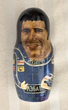 JFC F1 ヘルメット リカルド・パトレーゼ 1992 1/12 JFC F1 ヘルメット リカルド・パトレーゼ 1992 1/12 - メルカリ
