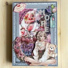 ①11月最新作❗️hwara様　Freya ステッカー　8枚 ＋イラストカード1枚 hwara【ブランド直営】Pinkoiアジア最大級の通販サイト