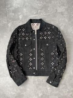 希少　masu 22aw marble ma-1 MASU(エムエーエスユー)のGHOST PAISLEY FOOTBALL SHIRT REDの