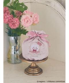 Maison de FLEUR メゾン ド フルール　ちいかわ　総柄巾着ポーチ 予約】ちいかわ Maison de FLEUR 総柄巾着ポーチ【2025年3月中旬