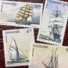 10355 外国切手未使用アンギラ発行帆船ほか4種揃