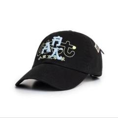 LTTT HYUKOH 小東京卓球キャップ 缶バッジ付き　ブラック×ピンク LTTT HYUKOH 小東京卓球キャップ ブラック×ピンク - メルカリ