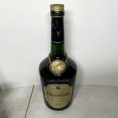 ヘネシーナポレオン  レア品 ヘネシー ナポレオン ブラスドール グリーンボトル - お酒買取