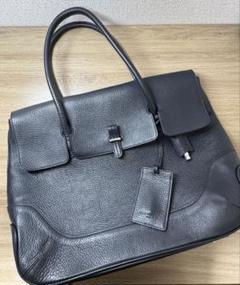 【極上】ペッレモルビダ　フラップトート　ネイビー　定価¥73,700- 極上】ペッレモルビダ フラップトート ネイビー 定価¥73,700