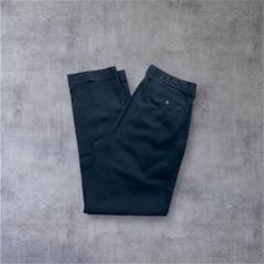 POLO RALPH LAUREN チノパン ダブルカフ ネイビーワイド2タック