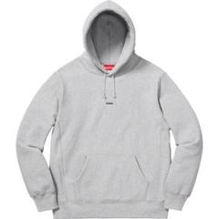 supreme Micro Logo Hooded Sweatshirt