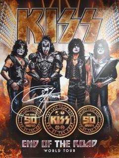 KISS キッス Gene Simmons ジーンシモンズ 直筆サイン