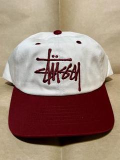 あいみょん着Stussy Big Basic Vintage Cap WINE