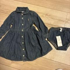 Ralph Lauren デニムワンピース 12M