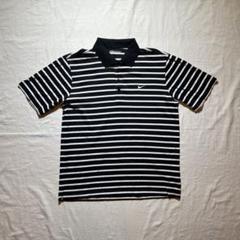 Y2K 00s Nike GOLF ナイキ　ゴルフ　ボーダー　ポロシャツ