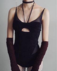【新品未使用品】フェティコ　ボディスーツ　オールインワン　ブラック　黒　ブラック Bodysuit – FETICO Official Online Shop