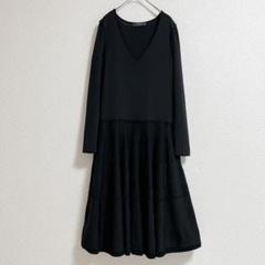 フォクシー　ニットワンピース　ブラック　プリーツスカート　長袖　foxey 2025年最新】Foxey ニットワンピースの人気アイテム - メルカリ