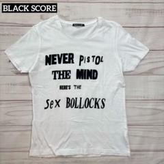 BLACK SCORE SEX BOLLOCKS S/S PRINT Tee