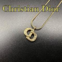 極美品✨　Dior　ネックレス　CD ロゴ　ラインストーン　希少　刻印　914 極美品✨ Dior ネックレス CD ロゴ ラインストーン 希少 刻印