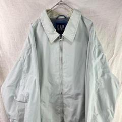 USA古着 90s オールドギャップ old gap ナイロンジャケット グレー