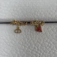 DIOR ディオールアムール ピアス　JE VOUS ADORE ハート