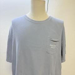 ビールボトル×星条旗プリントOLD ROW ポケットTシャツ 夏 i-25