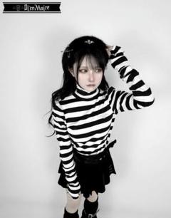 DimMoire くしゅくしゅ ニット トップス 白 REFLEM レフレム